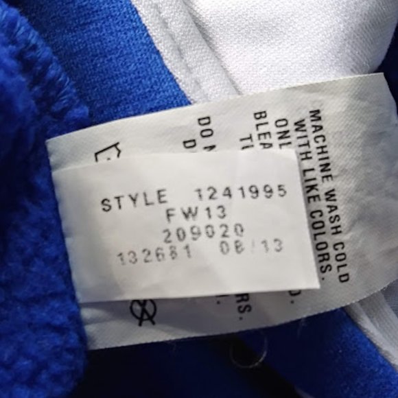 UNDER ARMOUR HOODIE*BIG EMBROIDERED LOGO*MEN SIZE LARGE LOOSE*FLEECE LINED - Picture 7 of 9